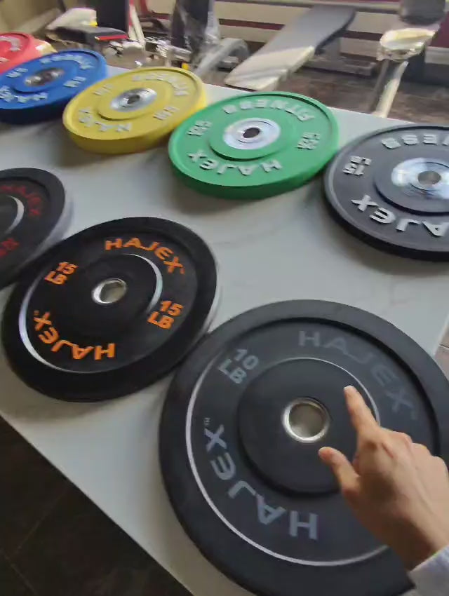 Plaques de poids olympiques HAJEX