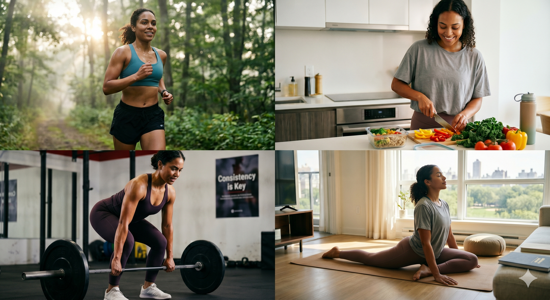 Healthy Habits, Strong Body: A Fitness Journey