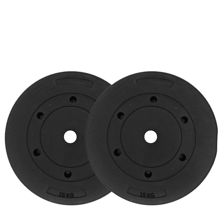 15 LB PVC Weight Plates (2)