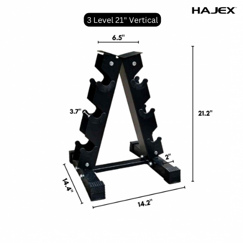 3 Level 21 Vertical Rack