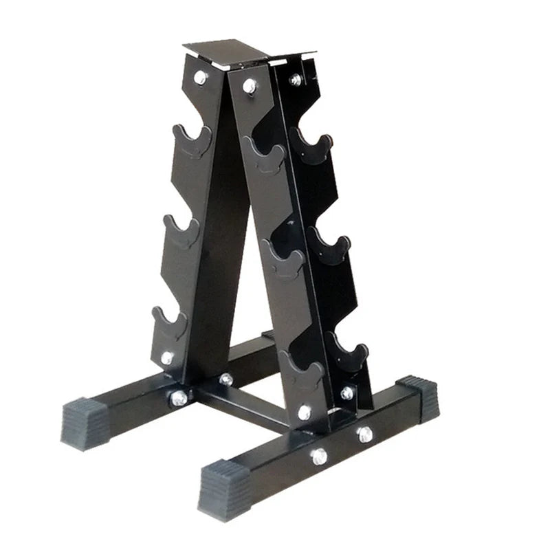 Supports d'haltères en acier verticaux et horizontaux (3, 6, 8, 10 niveaux)