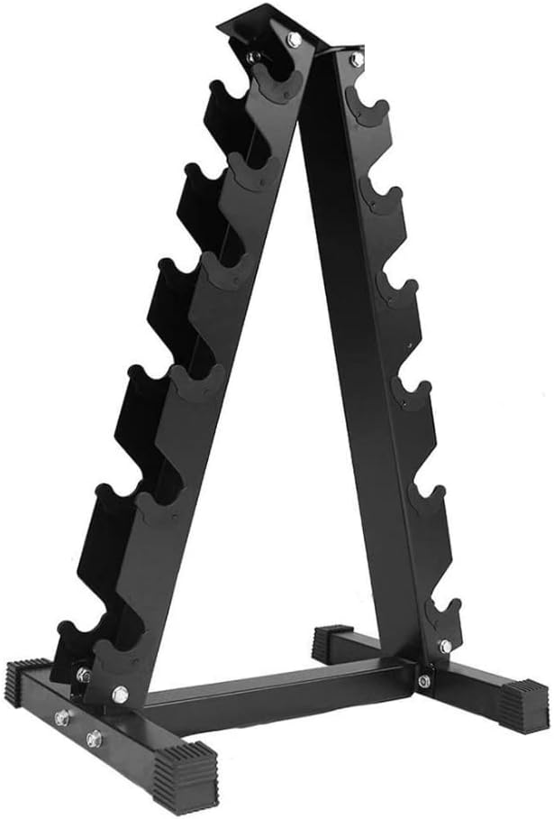 Supports d'haltères en acier verticaux et horizontaux (3, 6, 8, 10 niveaux)