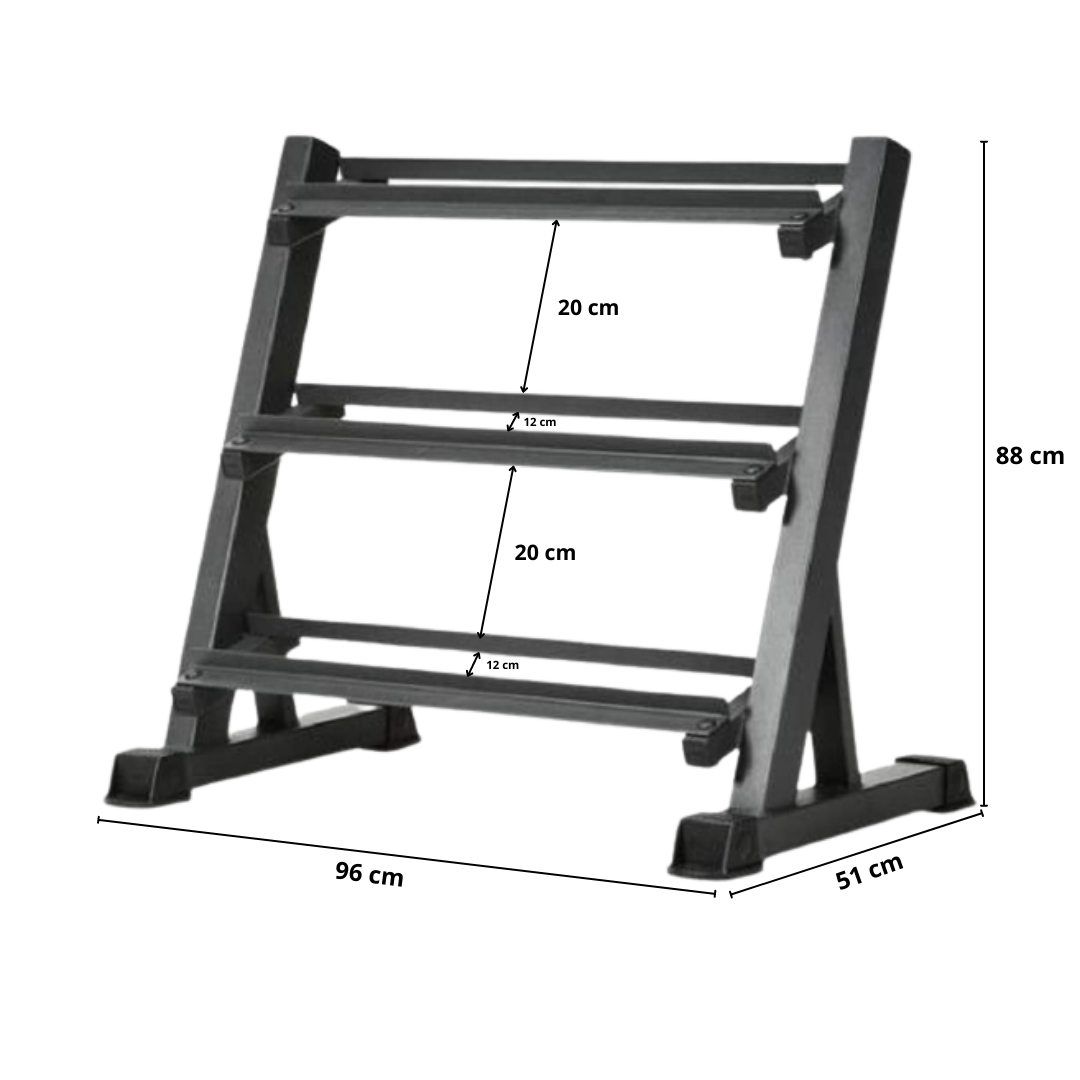 A FRAME DUMBBELL RACK