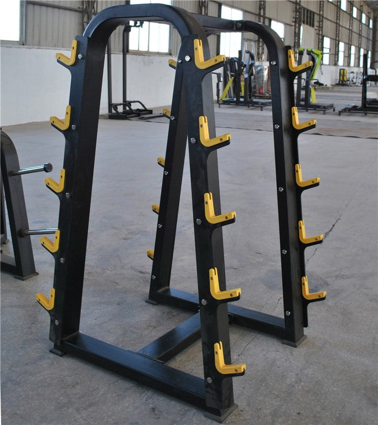 Dark Multi-level Barbells Rack