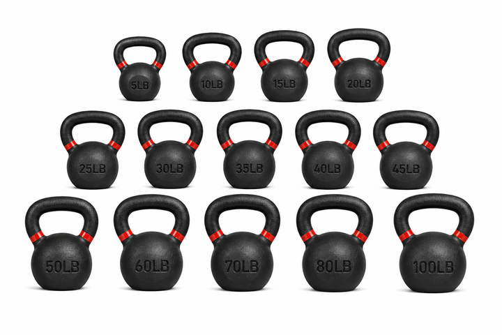 Kettlebells – 5 lb à 60 lb