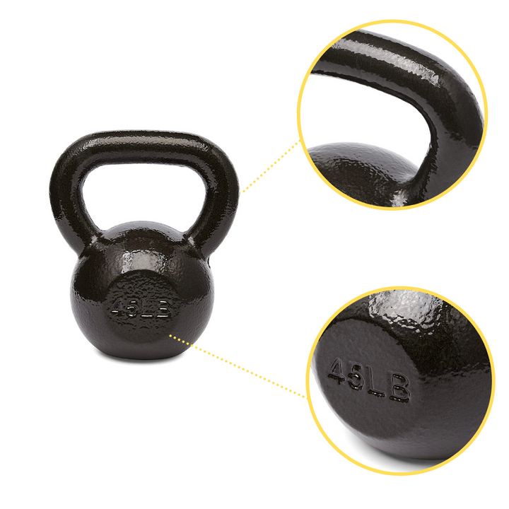 Kettlebell 45lb cast iron