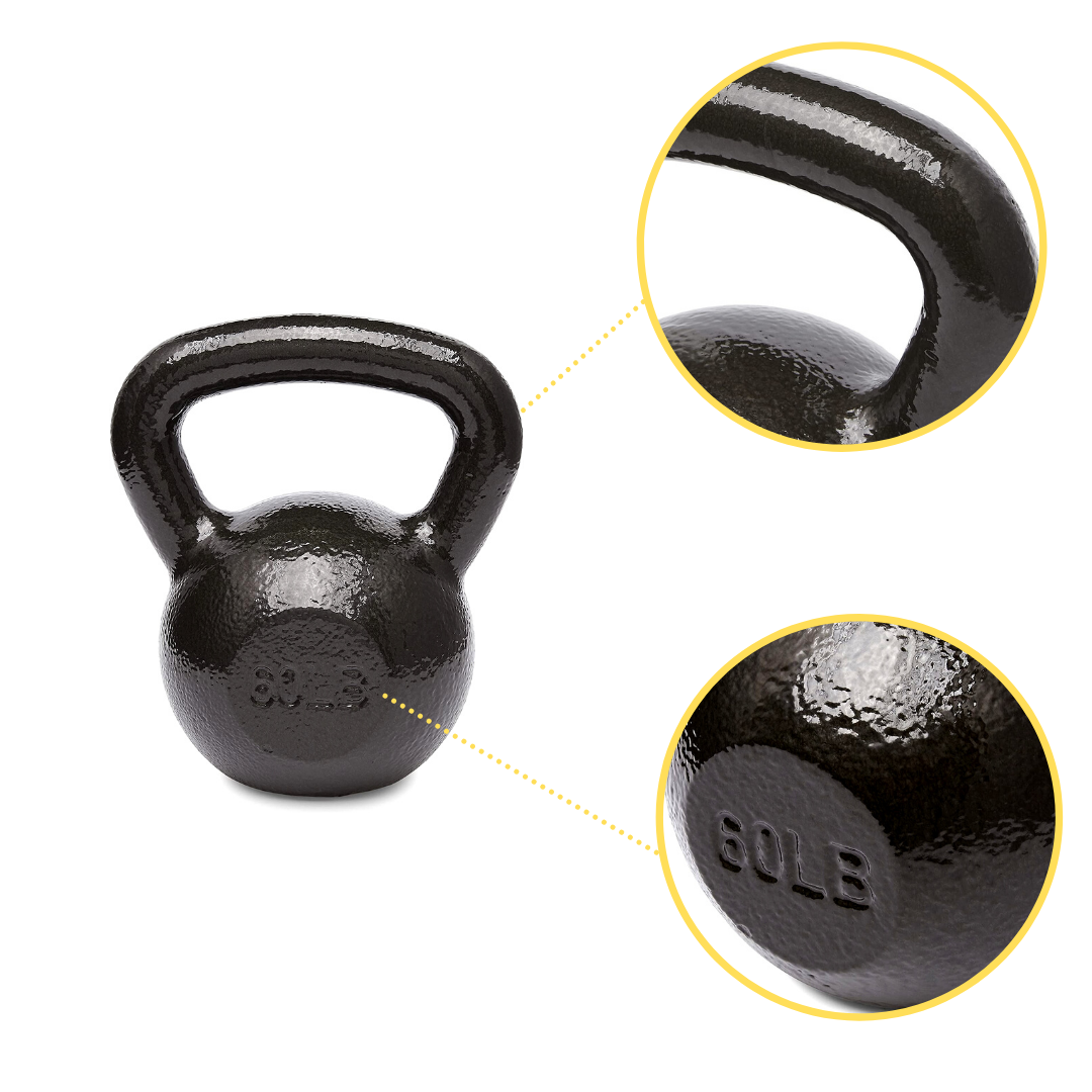 Kettlebell 60lb cast iron