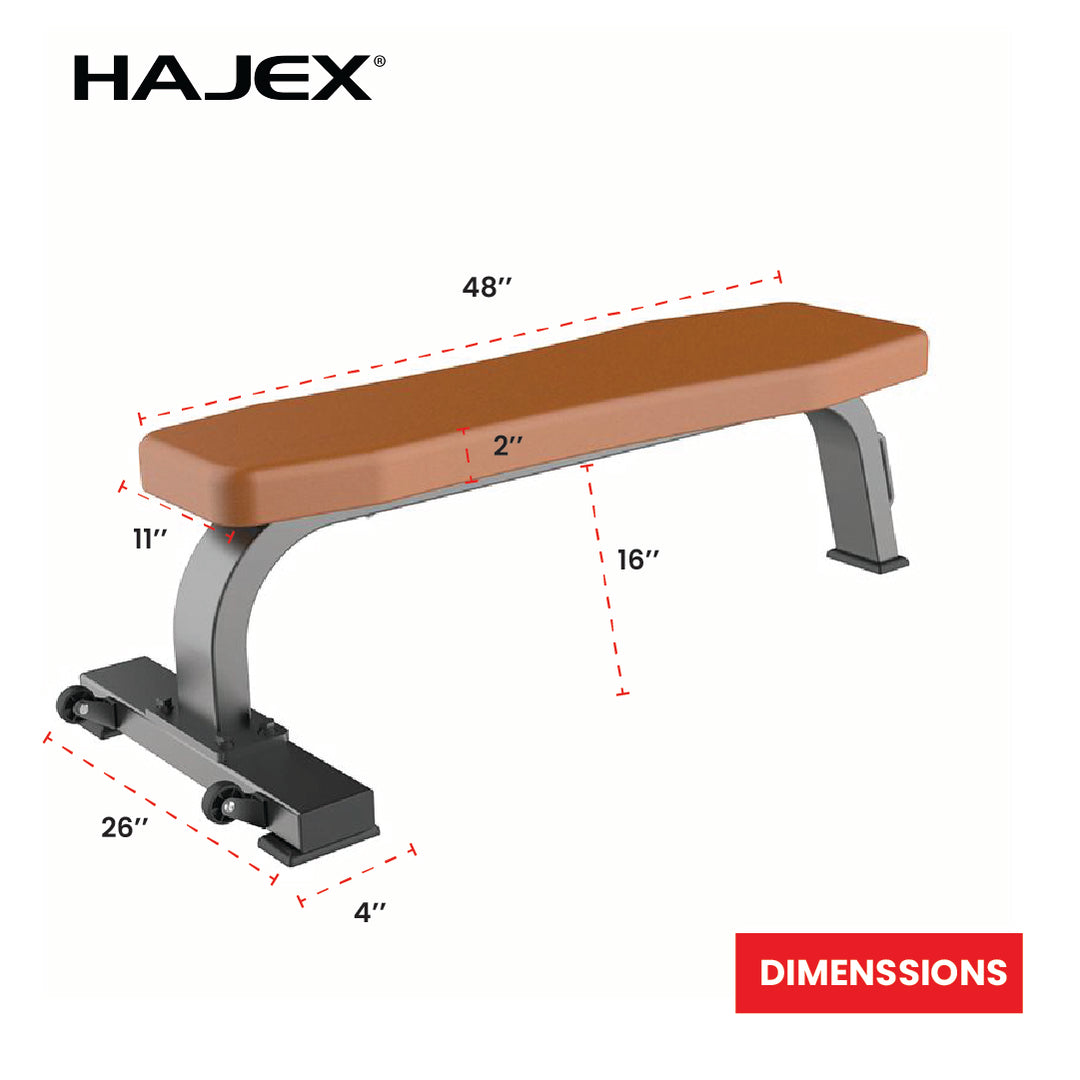 Banc d'entraînement plat haut de gamme (F36) 