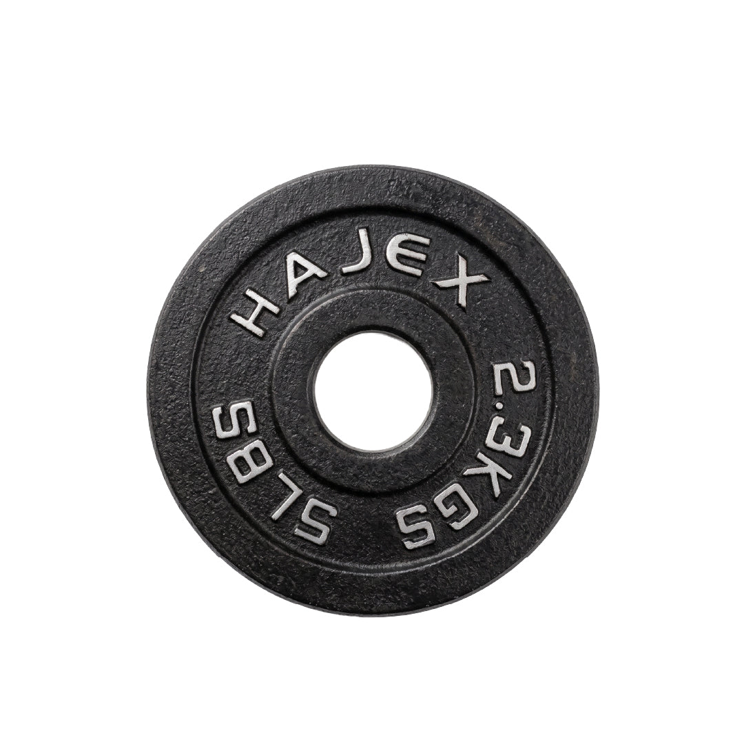 Cast Iron Weight Plates - Standard, Olympic in LBs, KGs