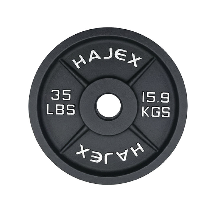Cast Iron Weight Plates - Standard, Olympic in LBs, KGs