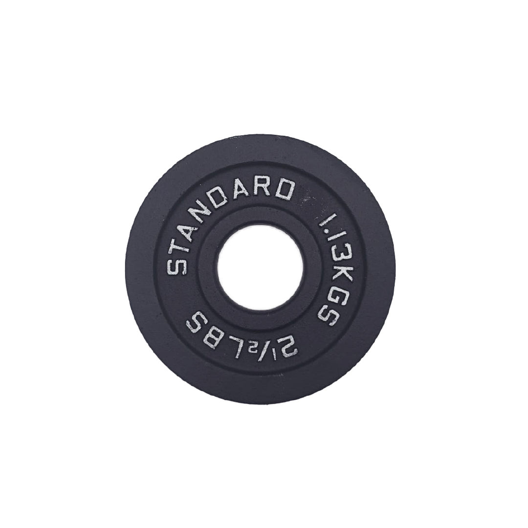 Cast Iron Weight Plates - Standard, Olympic in LBs, KGs