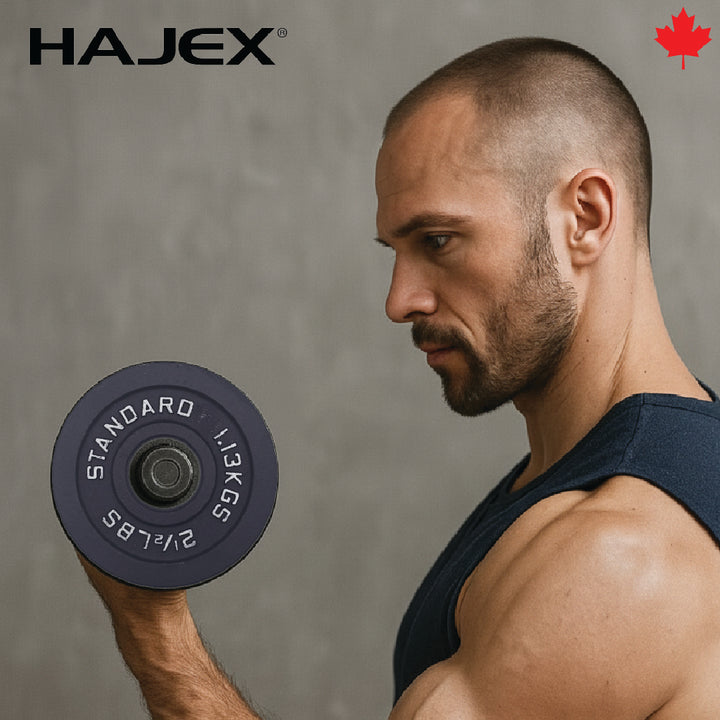 Cast Iron Weight Plates - Standard, Olympic in LBs, KGs