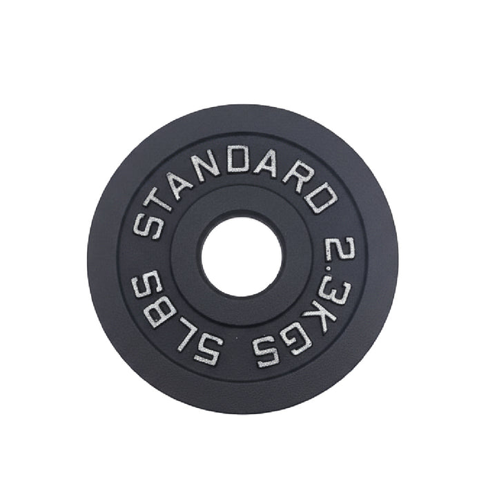 Cast Iron Weight Plates - Standard, Olympic in LBs, KGs