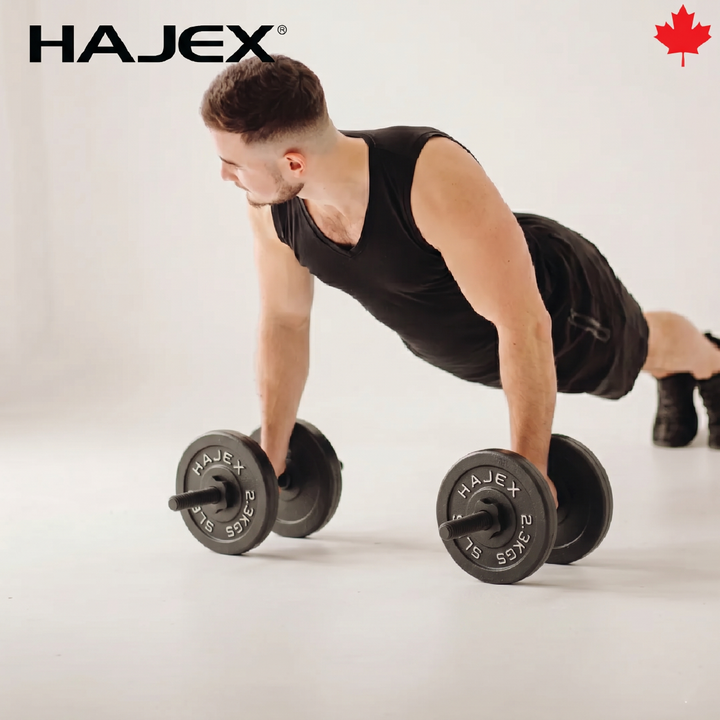 Cast Iron Weight Plates - Standard, Olympic in LBs, KGs