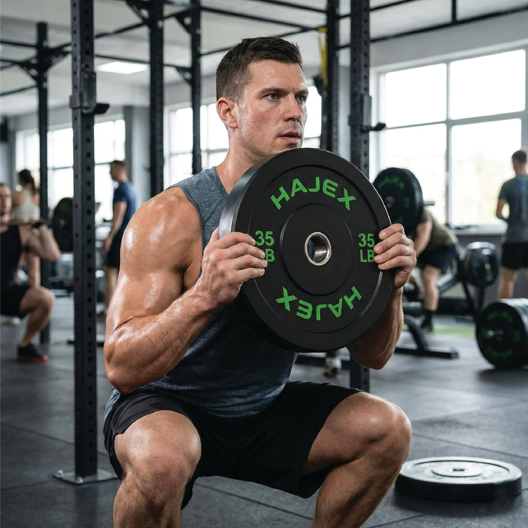 Plaques de poids olympiques HAJEX