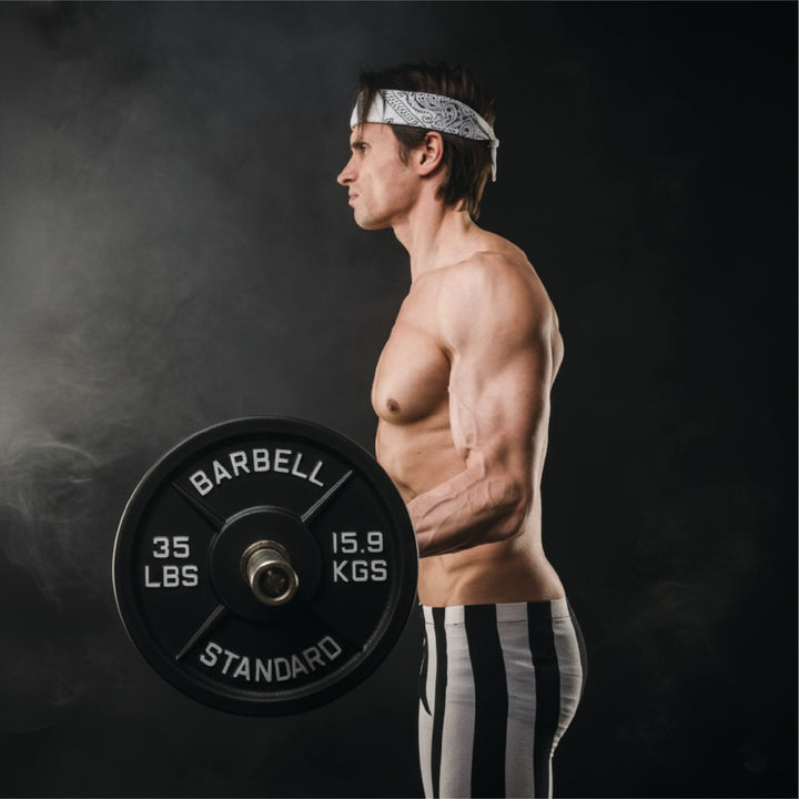 Plaques de poids en fonte – Standard et olympique en LB et KG