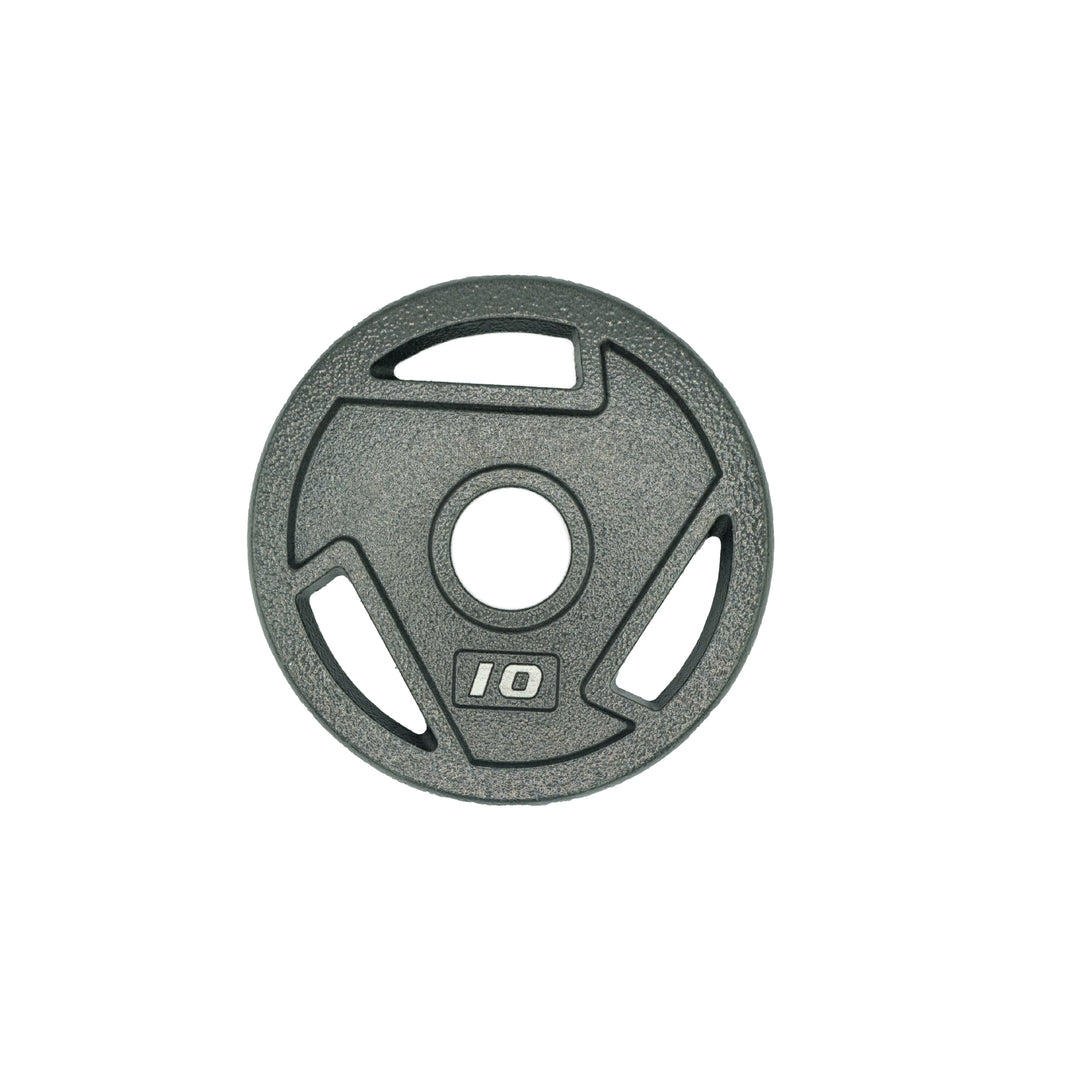 Plaques de poids en fonte HAJEX Tri Grip