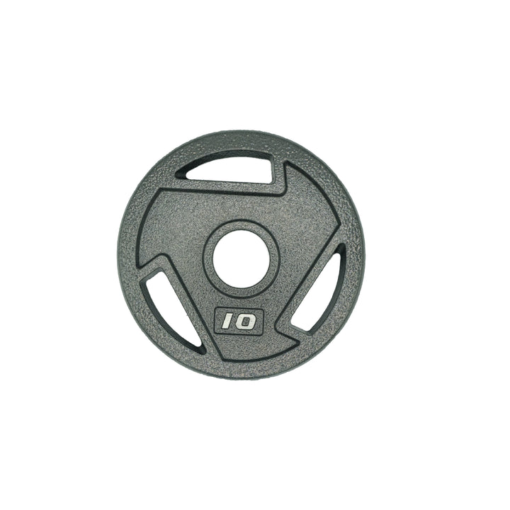 Plaques de poids en fonte HAJEX Tri Grip