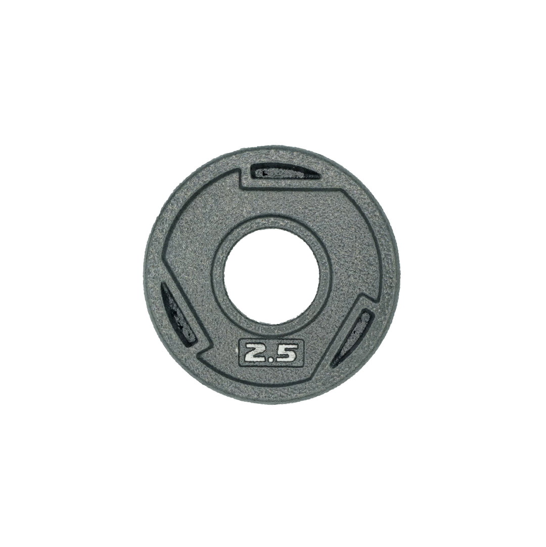 Plaques de poids en fonte HAJEX Tri Grip