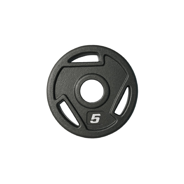 Plaques de poids en fonte HAJEX Tri Grip