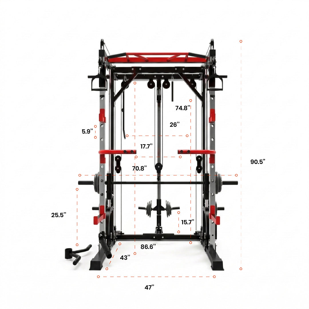 Smith Machines - Système de formation multifonctionnel (SMM, C80)