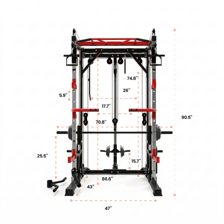 Smith Machines - Système de formation multifonctionnel (SMM, C80)