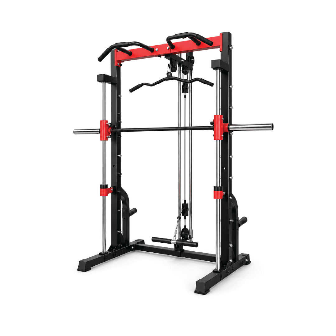 HAJEX Smith Machine Z1 with lat pulldown and low pulley