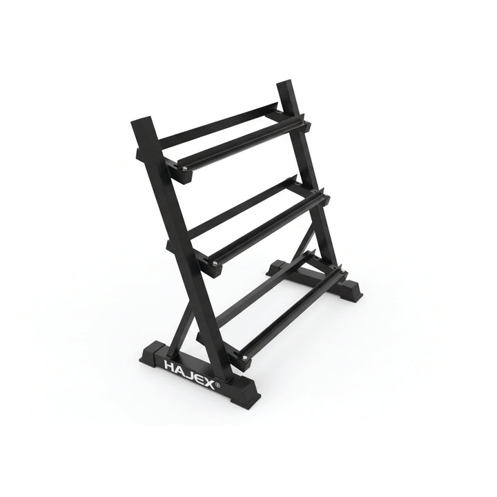 Supports d'haltères en acier verticaux et horizontaux (3, 6, 8, 10 niveaux)