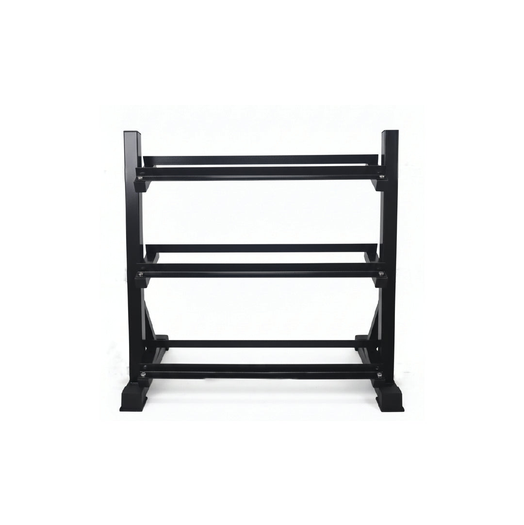 Supports d'haltères en acier verticaux et horizontaux (3, 6, 8, 10 niveaux)
