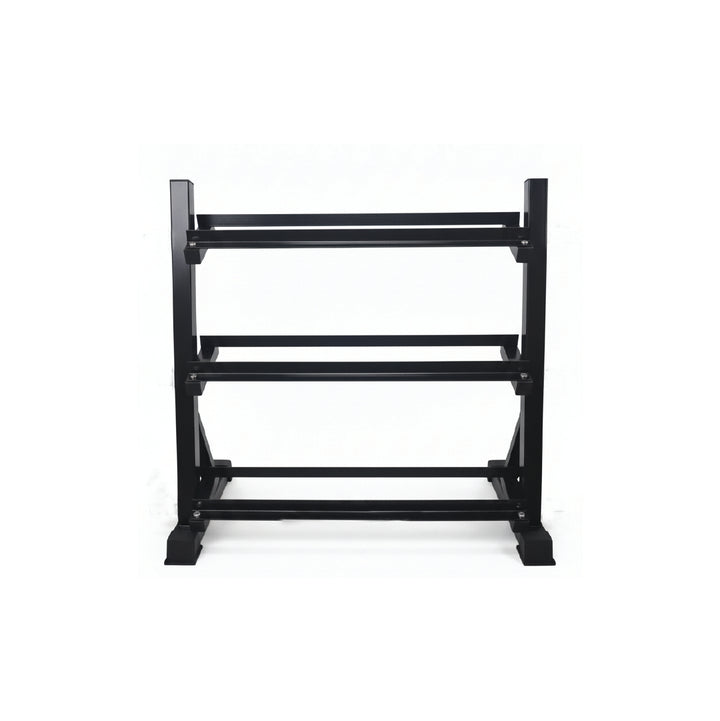 Supports d'haltères en acier verticaux et horizontaux (3, 6, 8, 10 niveaux)