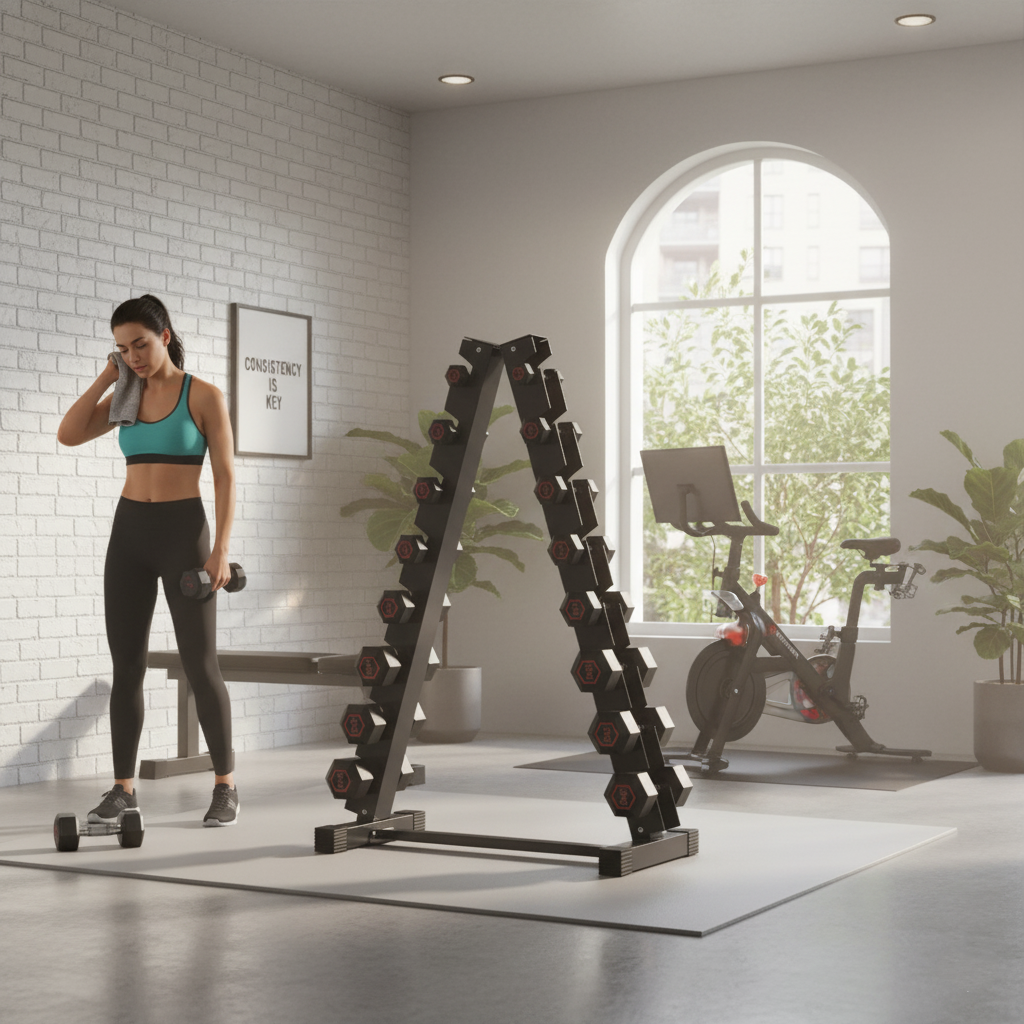 Supports d'haltères en acier verticaux et horizontaux (3, 6, 8, 10 niveaux)