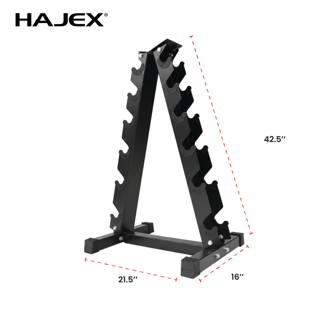Supports d'haltères en acier verticaux et horizontaux (3, 6, 8, 10 niveaux)