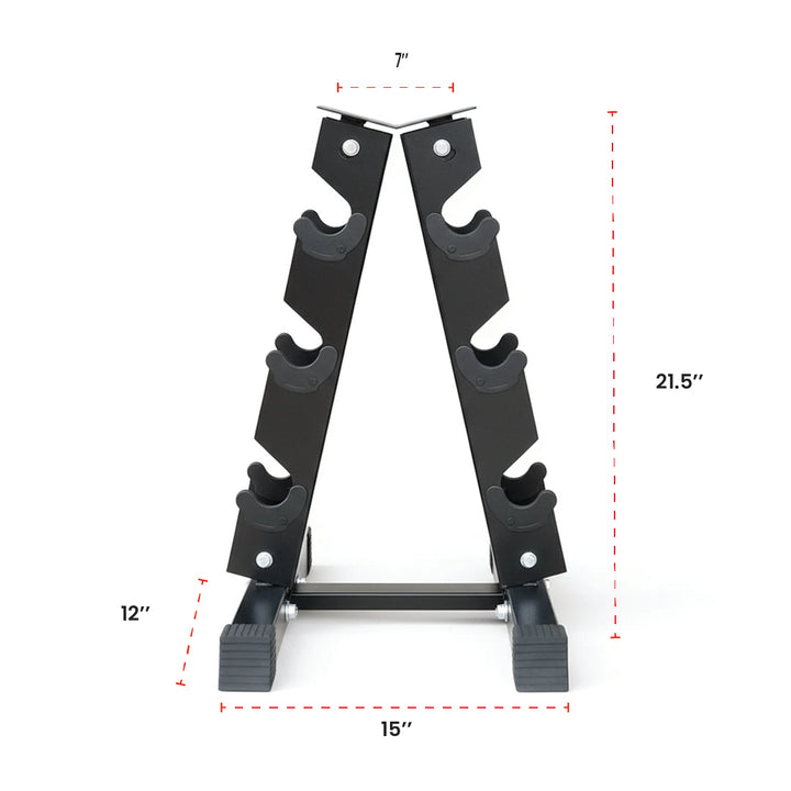 Supports d'haltères en acier verticaux et horizontaux (3, 6, 8, 10 niveaux)